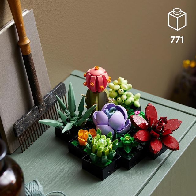 771 piezas bloques tipo lego modelo plantas nuevo