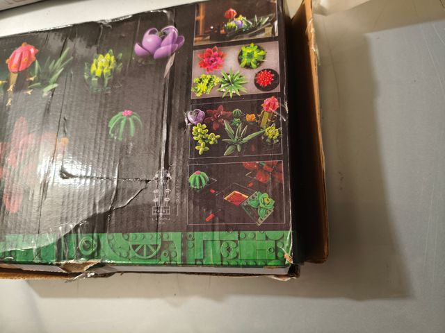 771 piezas bloques tipo lego modelo plantas nuevo