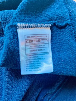 Sudadera Carhartt M - Azul