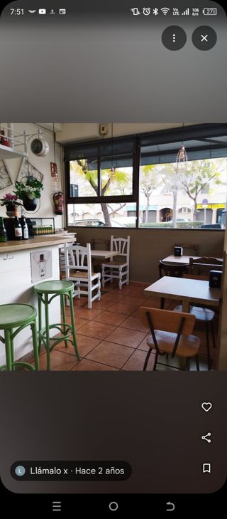 Cafetería pequeña - Traspaso