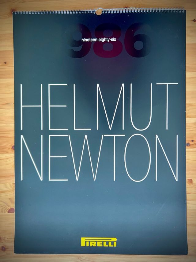 Calendario Pirelli 50 Aniversario - Helmut Newton