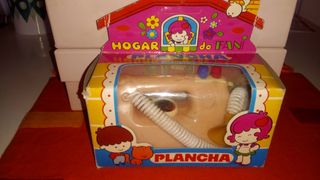 Plancha juguete vintage Hogar de Fani