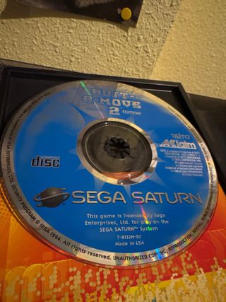 Sega Saturn Bust-A-Move 2 Arcade