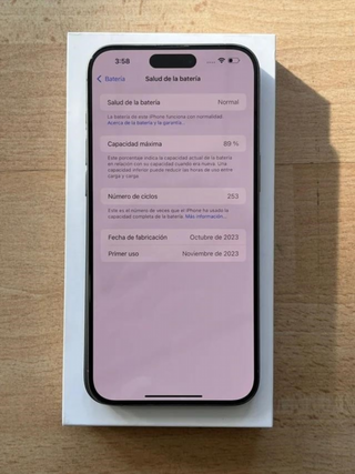 APPLE IPHONE 15 PRO MAX NATURAL 256GB OCASIÓN.