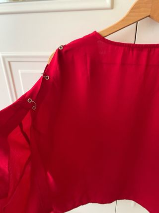 Blusa roja Im - Talla L