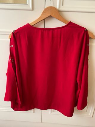 Blusa roja Im - Talla L