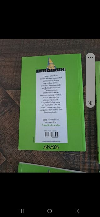 Lote libros infantiles el duende verde