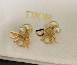 Dior - Pendientes de perla