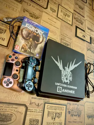 PS4 Slim 1TB completa