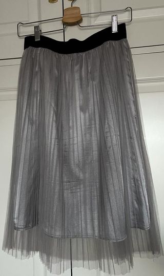 Falda Tul Gris - Fiesta