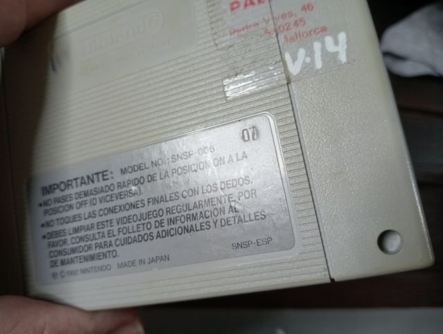 Earth Defense Force - PAL Esp SNES Super Nintendo