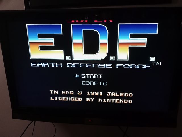 Earth Defense Force - PAL Esp SNES Super Nintendo