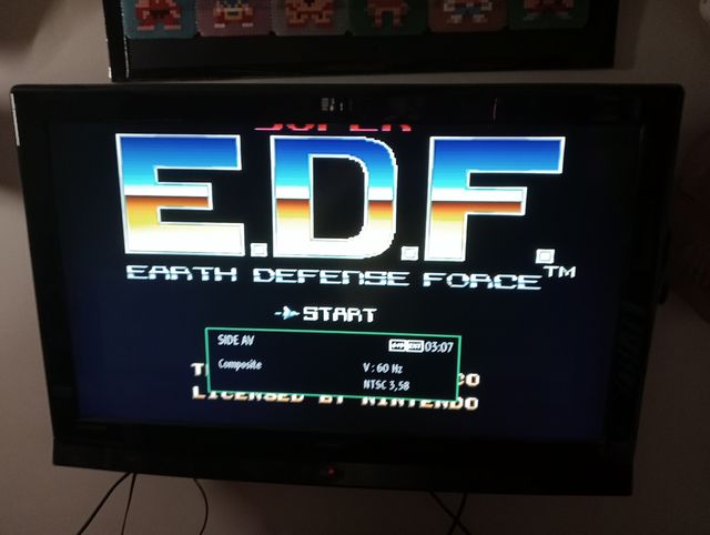 Earth Defense Force - PAL Esp SNES Super Nintendo
