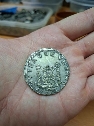 Moneda Fernando VI 1750