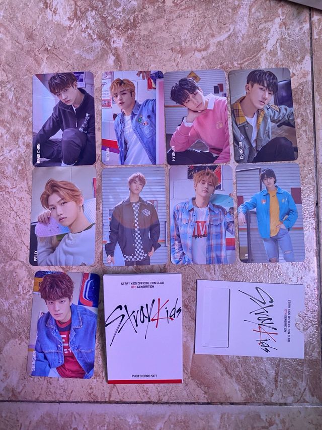 Photocards Stray Kids 0th Fan Club