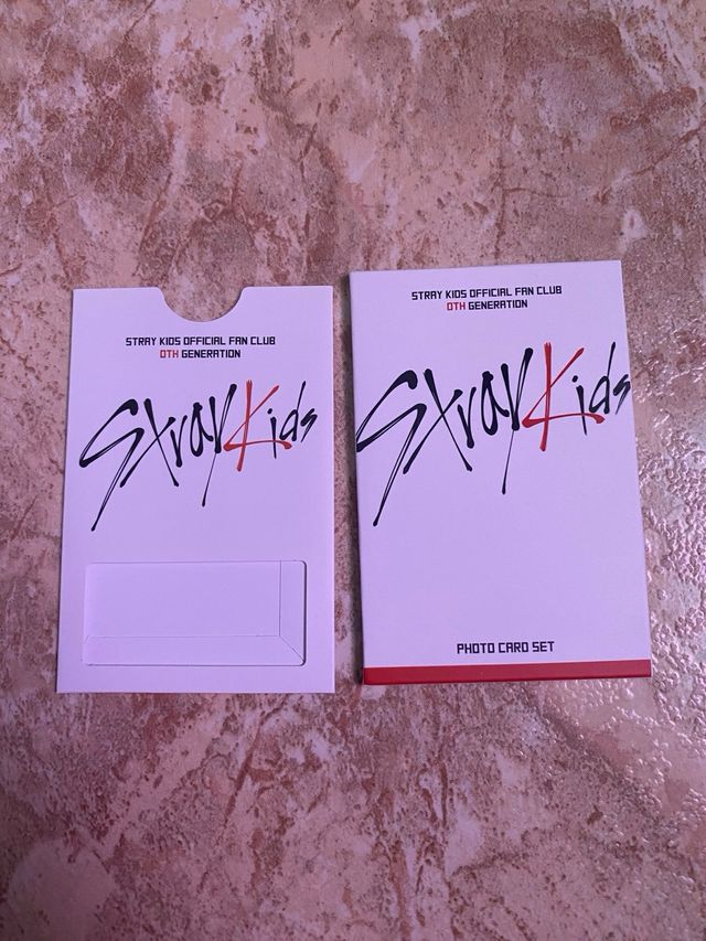 Photocards Stray Kids 0th Fan Club