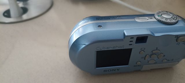 Sony Cyber-shot 4.1 MP Cámara Azul