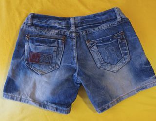 Shorts vaqueros mujer - Azul