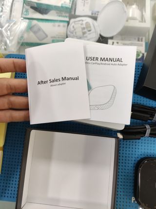 Adaptador inalámbrico CarPlay/Android Auto