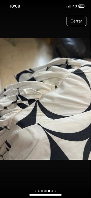 Traje Flamenca blanco y negro