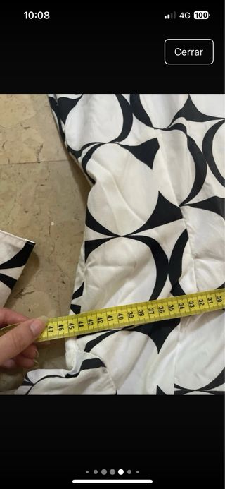 Traje Flamenca blanco y negro