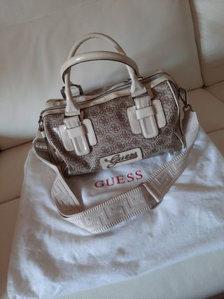 Borsa a mano Guess beige