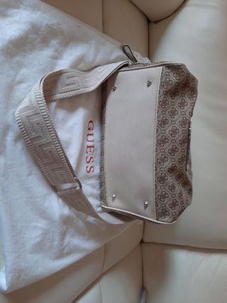 Borsa a mano Guess beige