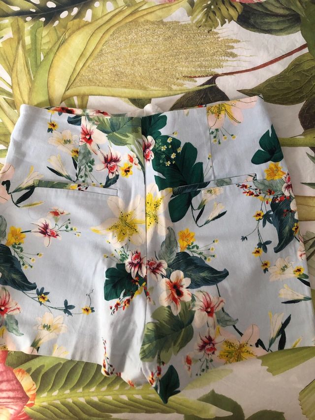 Shorts estampados florales