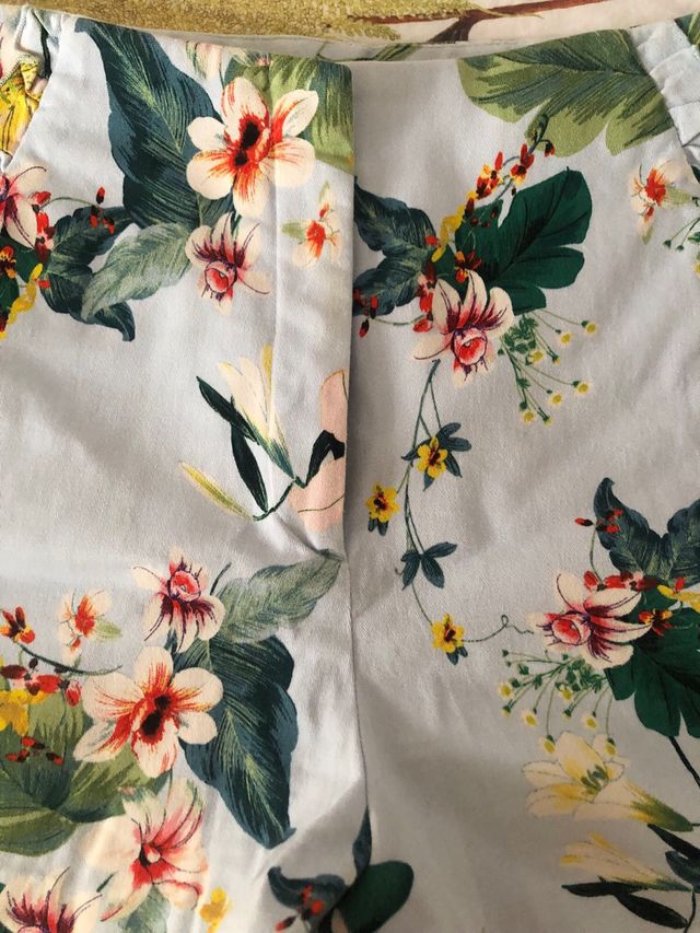Shorts estampados florales