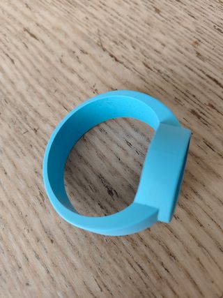 Cinturino in silicone Fullspot Azzurro o clock 