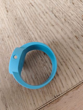Cinturino in silicone Fullspot Azzurro o clock 