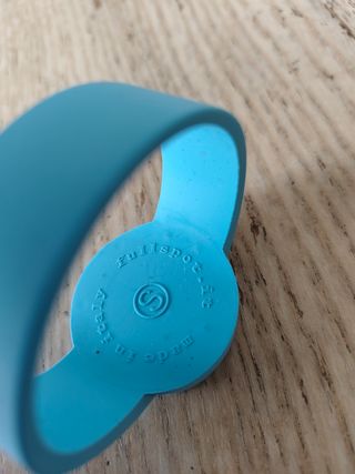 Cinturino in silicone Fullspot Azzurro o clock 
