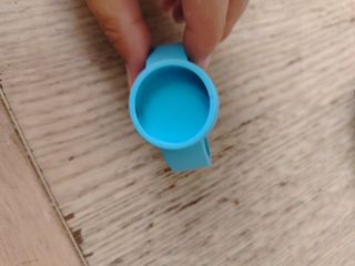 Cinturino in silicone Fullspot Azzurro o clock 