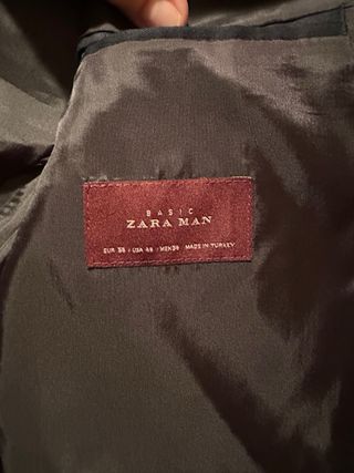 Blazer Zara azul marino - Hombre