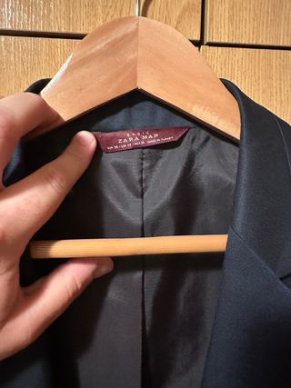 Blazer Zara azul marino - Hombre