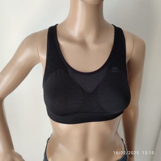 Reggiseno sportivo Kaleaj nero