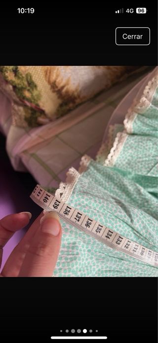 Traje Flamenca Verde Agua canastero 