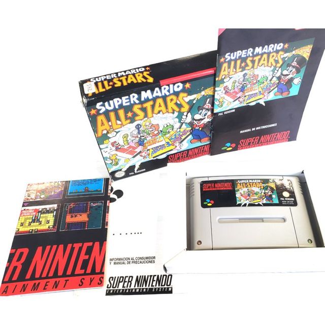 Super Mario All Stars SNES PAL