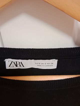Jersey fino de  rayas Zara S