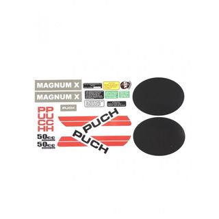 KIT DE PEGATINAS PUCH MAGNUM X AMARILLA