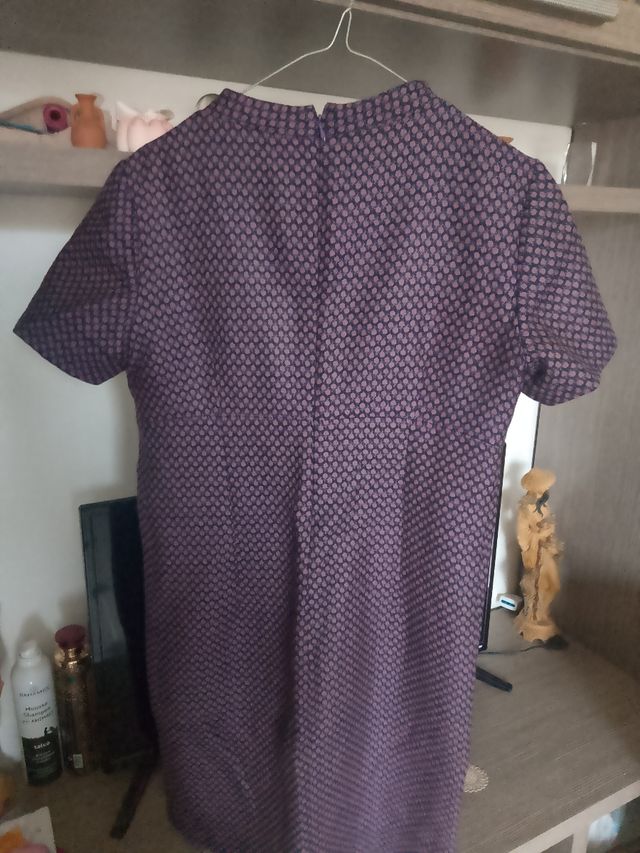 Vestito autunnale viola