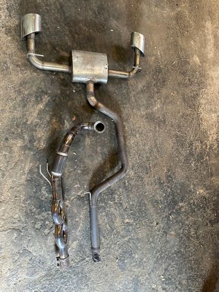 Escape completo Seat Leon Cupra 3