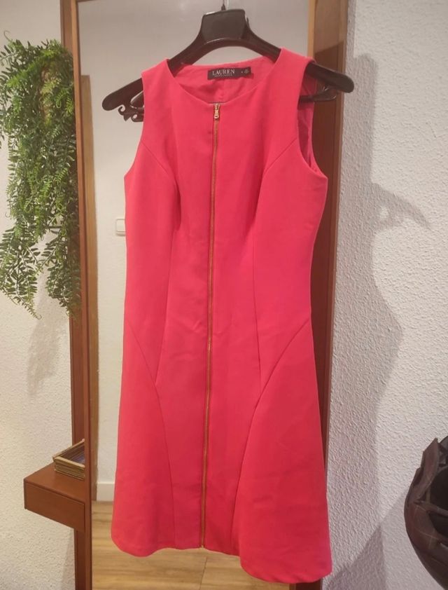 Vestido Lauren Ralph Lauren Rojo Talla S