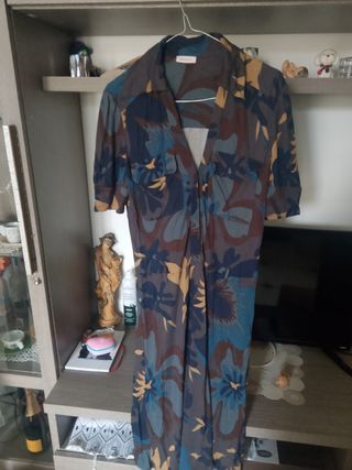 Vestito lungo MAX&Co. - Blu, Marrone