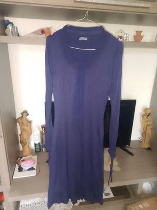 Vestito lungo viola Frenci & Gio'