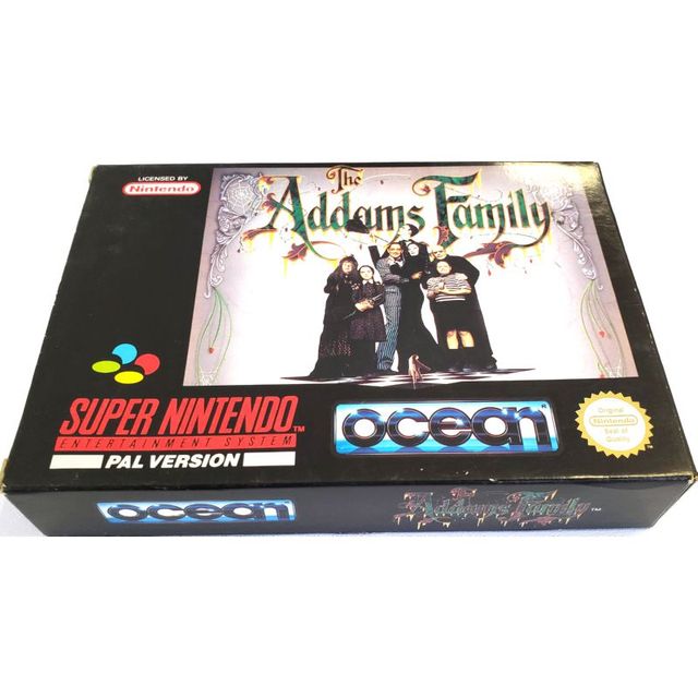 The Addams Family SNES PAL