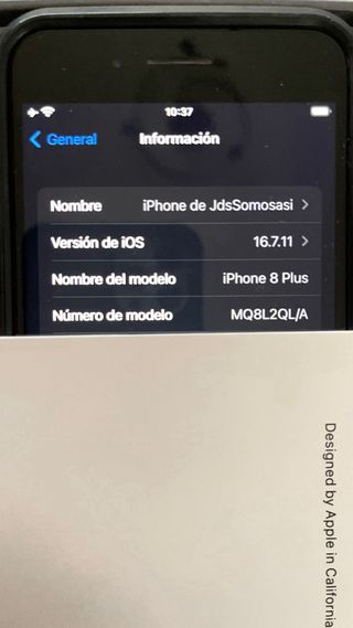 iPhone 8 Plus 64GB - Negro