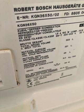 Cajones congelador Bosch - 3uds