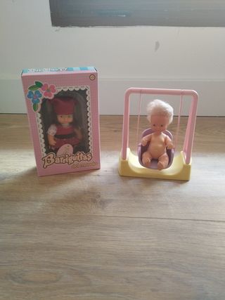 lote Barriguitas y columpio vintage