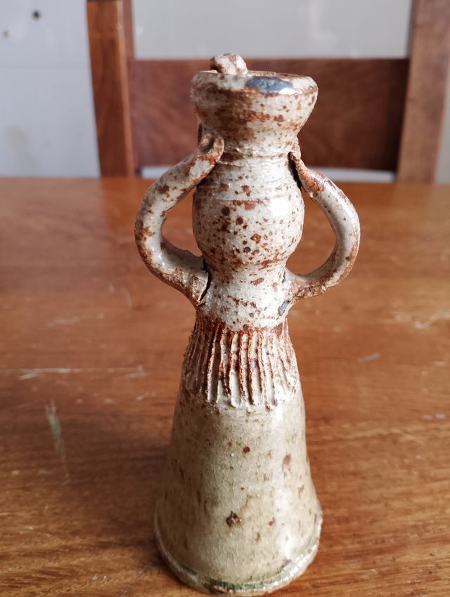 Statuina Ceramica Jacques Pouchain style